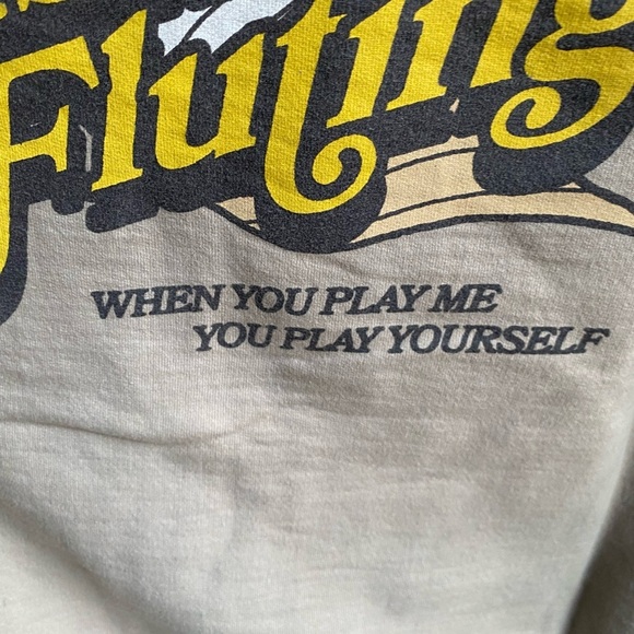 Lizzo You're Special Sasha Flute Sweatshirt Beige Sz 3XL RUNS SMALL Fits Like L - Picture 5 of 7